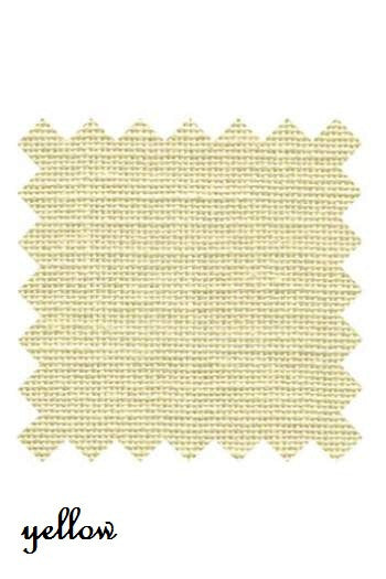 Linen for Cross Stitch - Pale Yellow