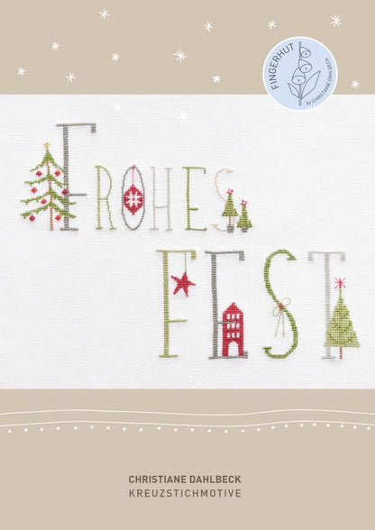Frohes Fest - "Happy Holidays" Leaflet by Christiane Dalhbeck
