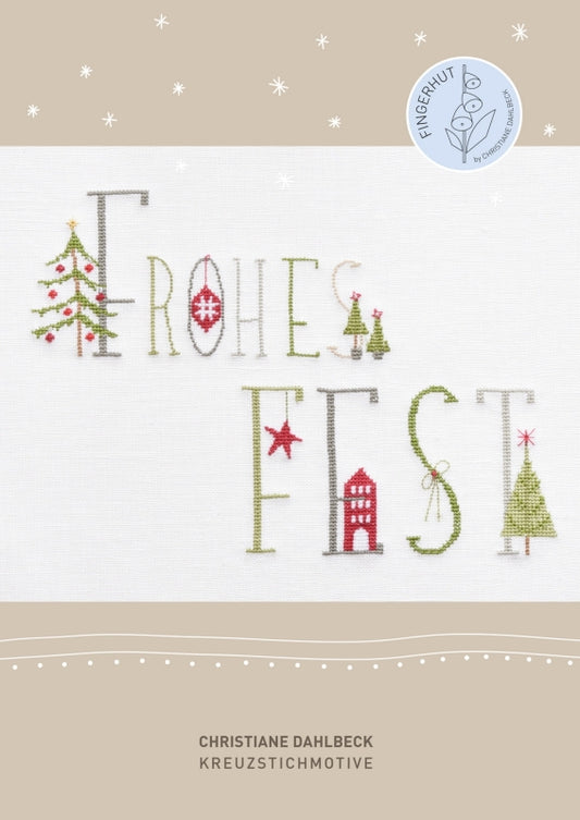 Frohes Fest - "Happy Holidays" Leaflet by Christiane Dalhbeck