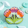 Marianne Flower Felt Craft Brooch Kit