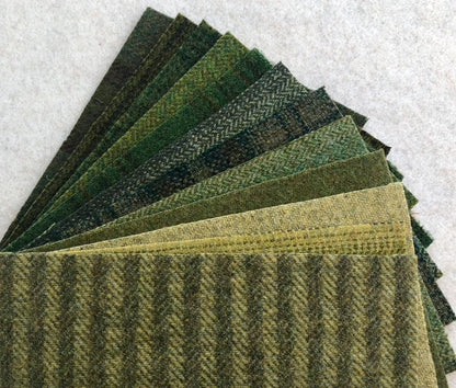 Herbal Green Appliqué Felt Pack