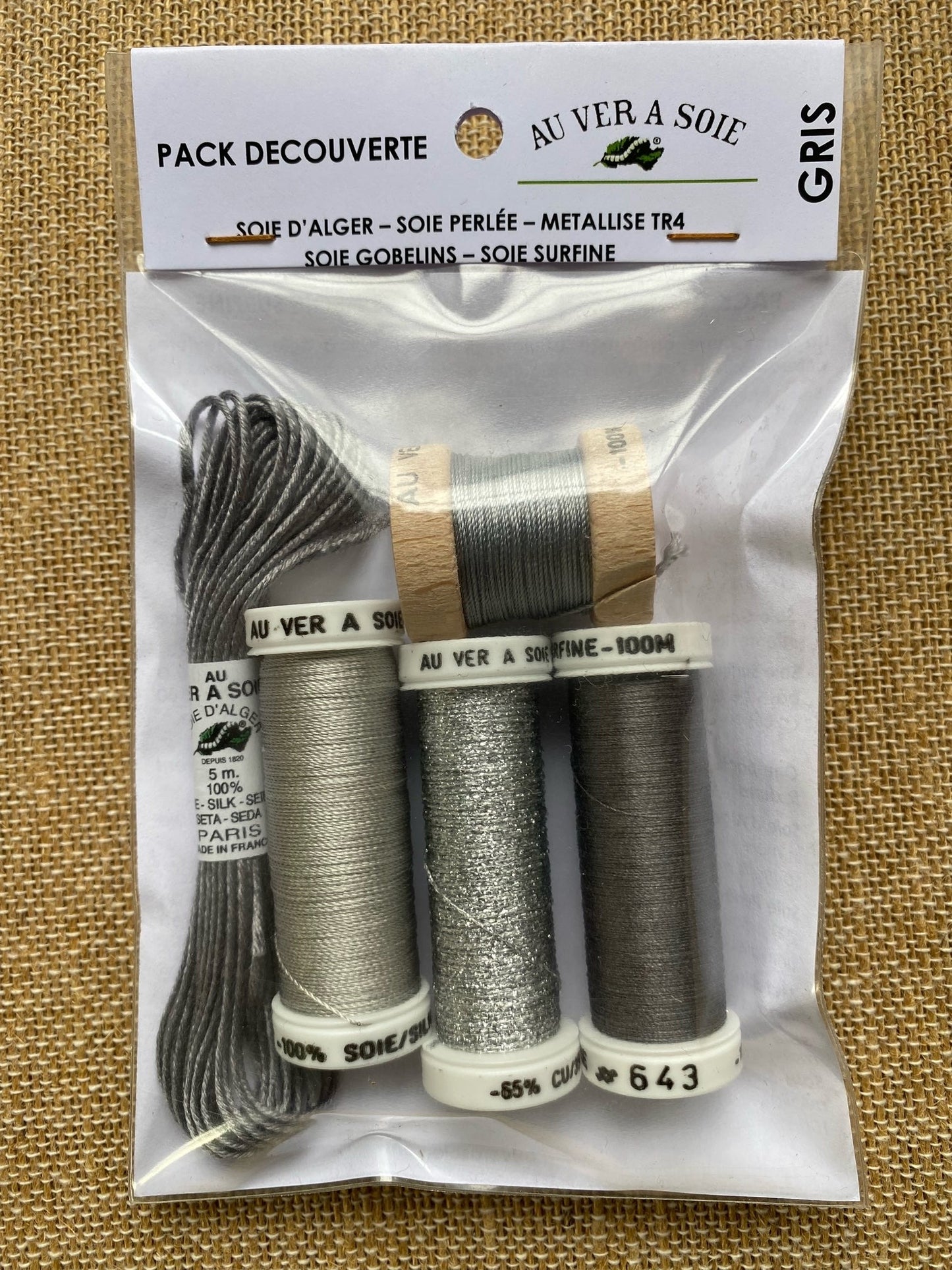 Discovery Pack - Soie Gobelins/Surfine (Grey)