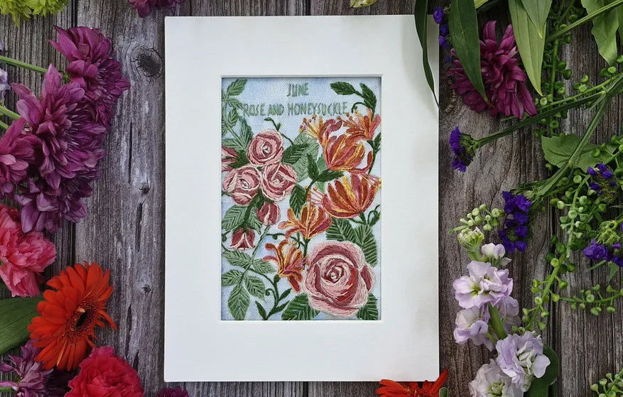 June - Rose and Honeysuckle