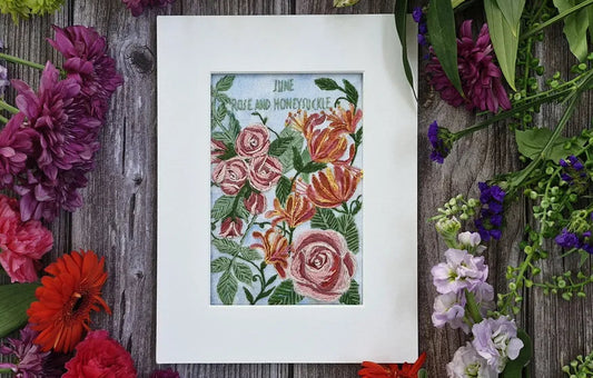 June - Rose and Honeysuckle