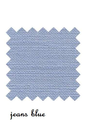Linen for Cross Stitch - Jeans Blue