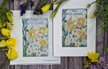 March - Daffodil and Jonquil