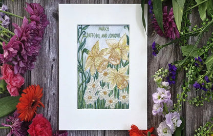 March - Daffodil and Jonquil
