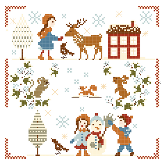 Little Snowflakes Sampler