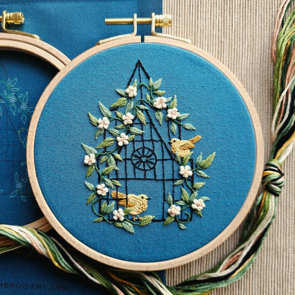 Fly Free Embroidery Kit