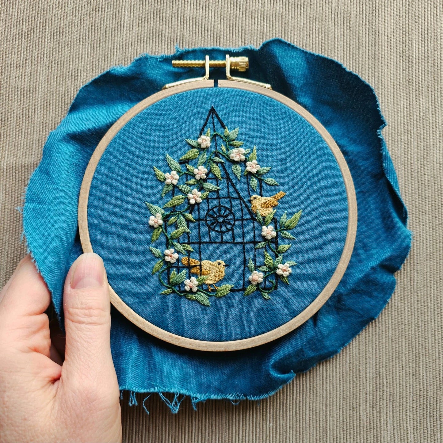 Fly Free Embroidery Kit