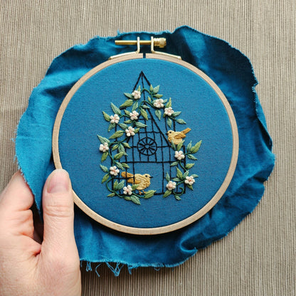 Fly Free Embroidery Kit