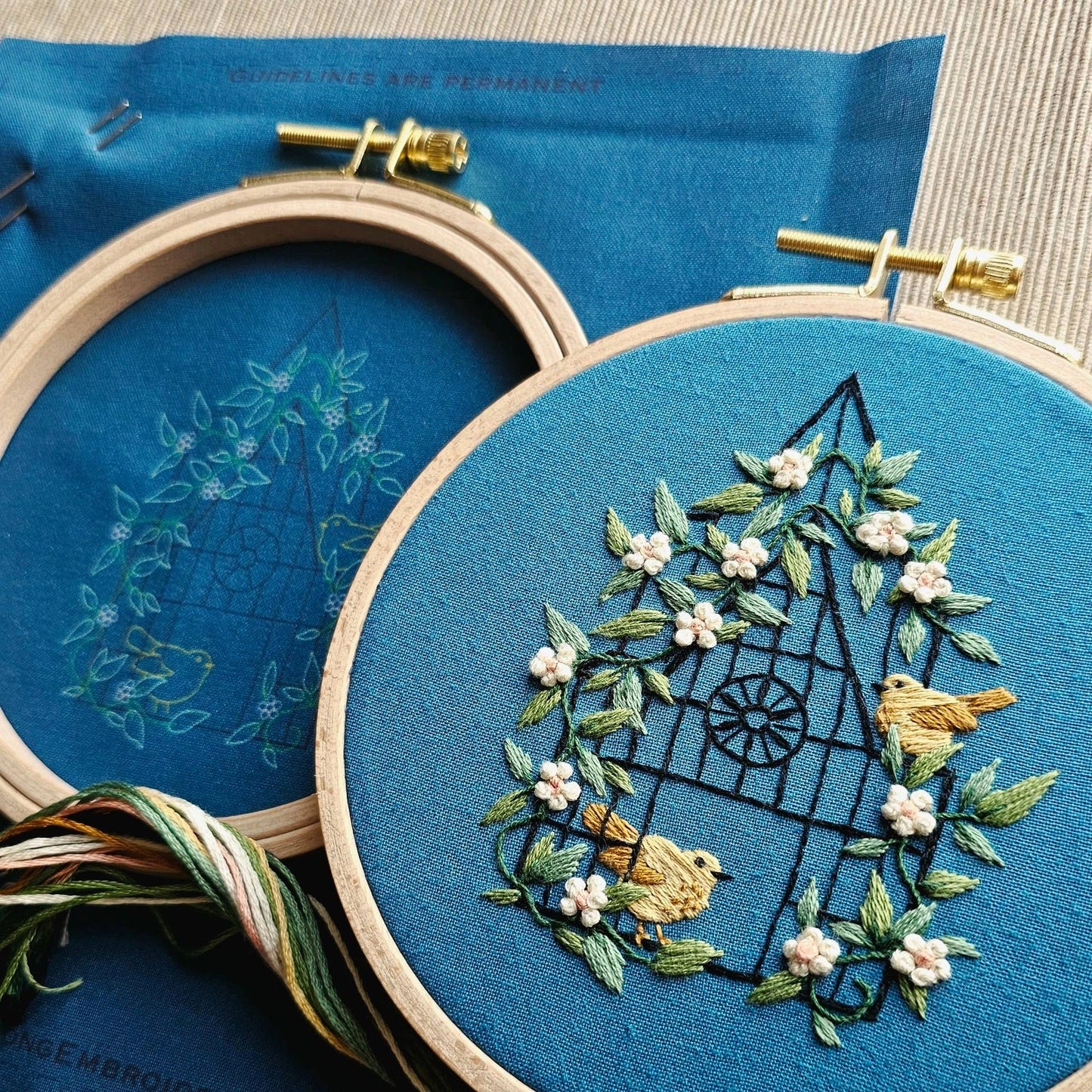 Fly Free Embroidery Kit