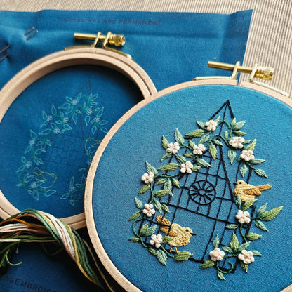Fly Free Embroidery Kit