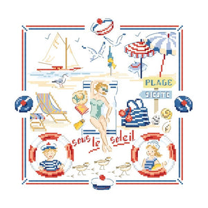 Sampler Chart - Under The Sun
