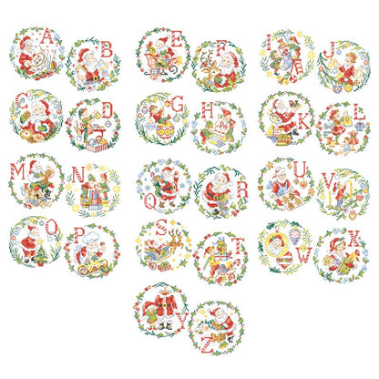 ABC Chart - Santa Claus