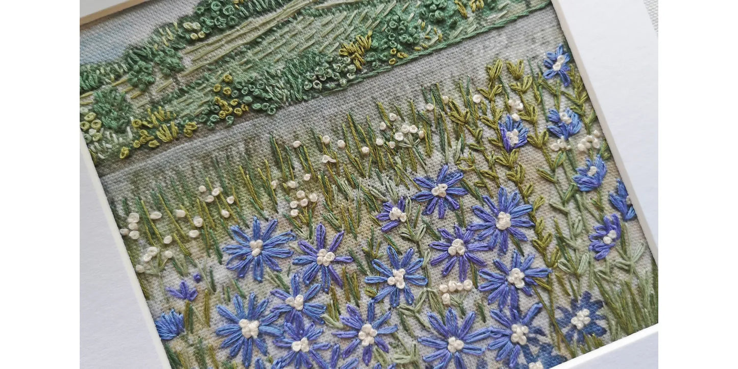 "Nature Reserve" Embroidery Panel
