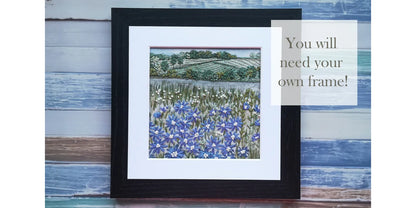 "Nature Reserve" Embroidery Panel