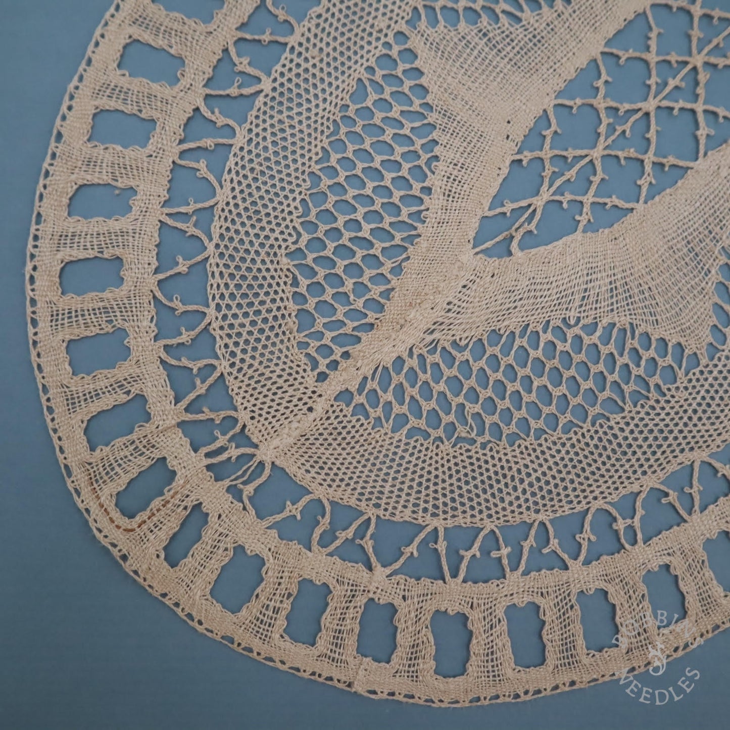 Handmade Oval Doily - Star