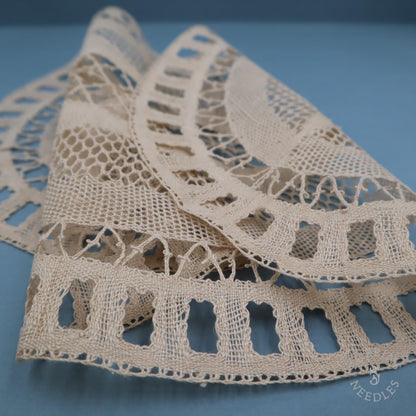 Handmade Oval Doily - Star