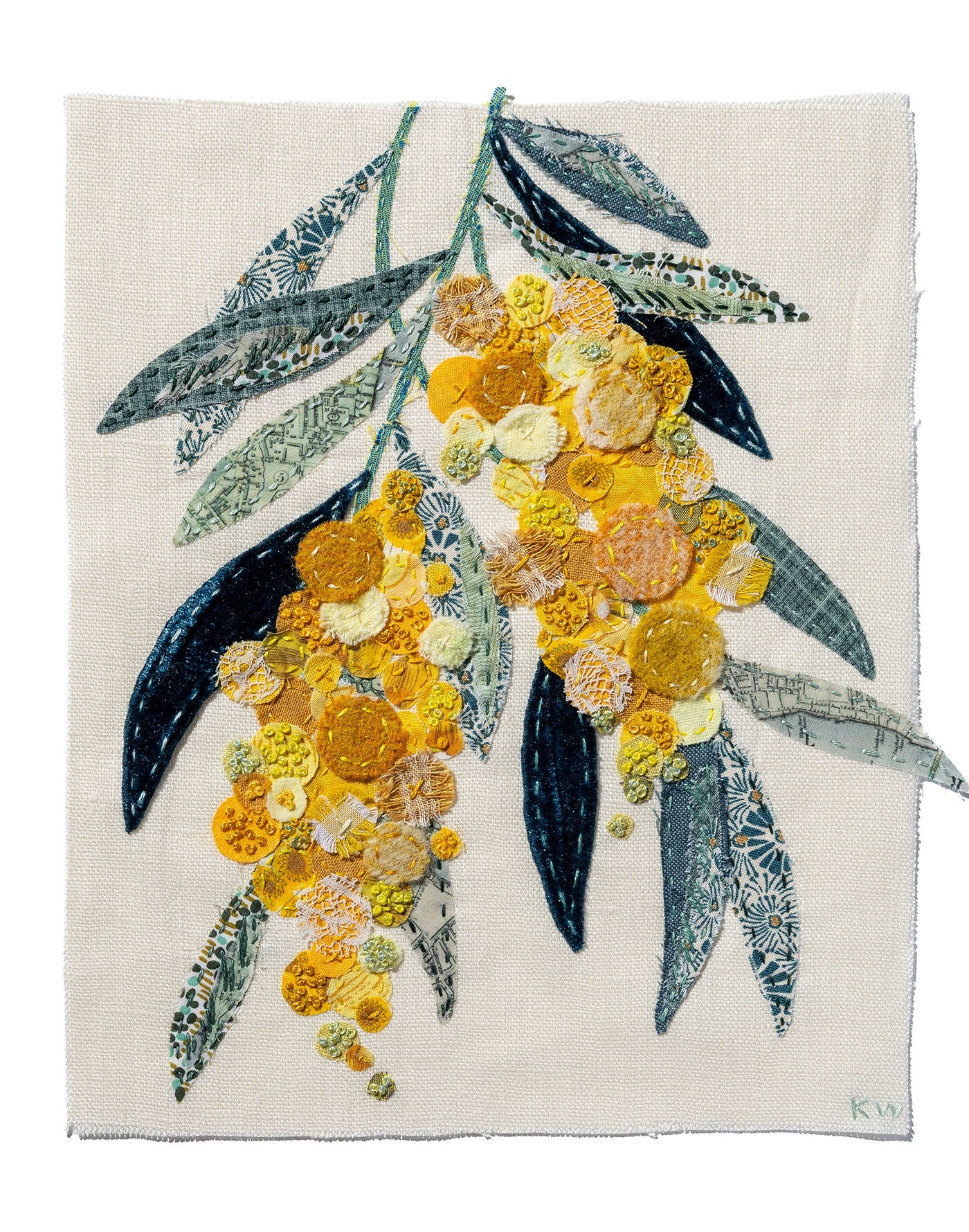 Wattle Glow Slow-Stitch