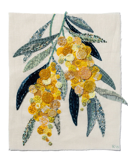 Wattle Glow Slow-Stitch