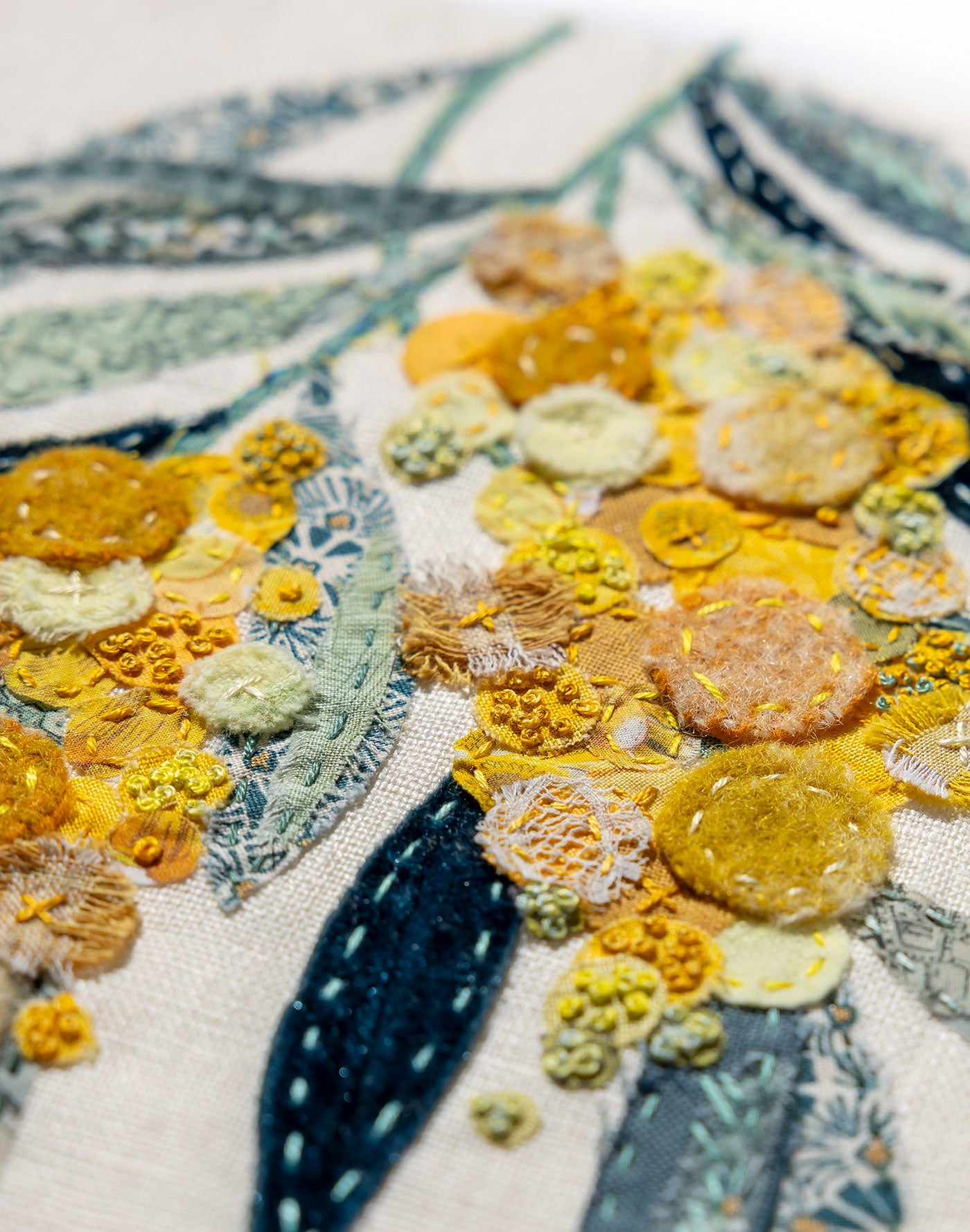 Wattle Glow Slow-Stitch