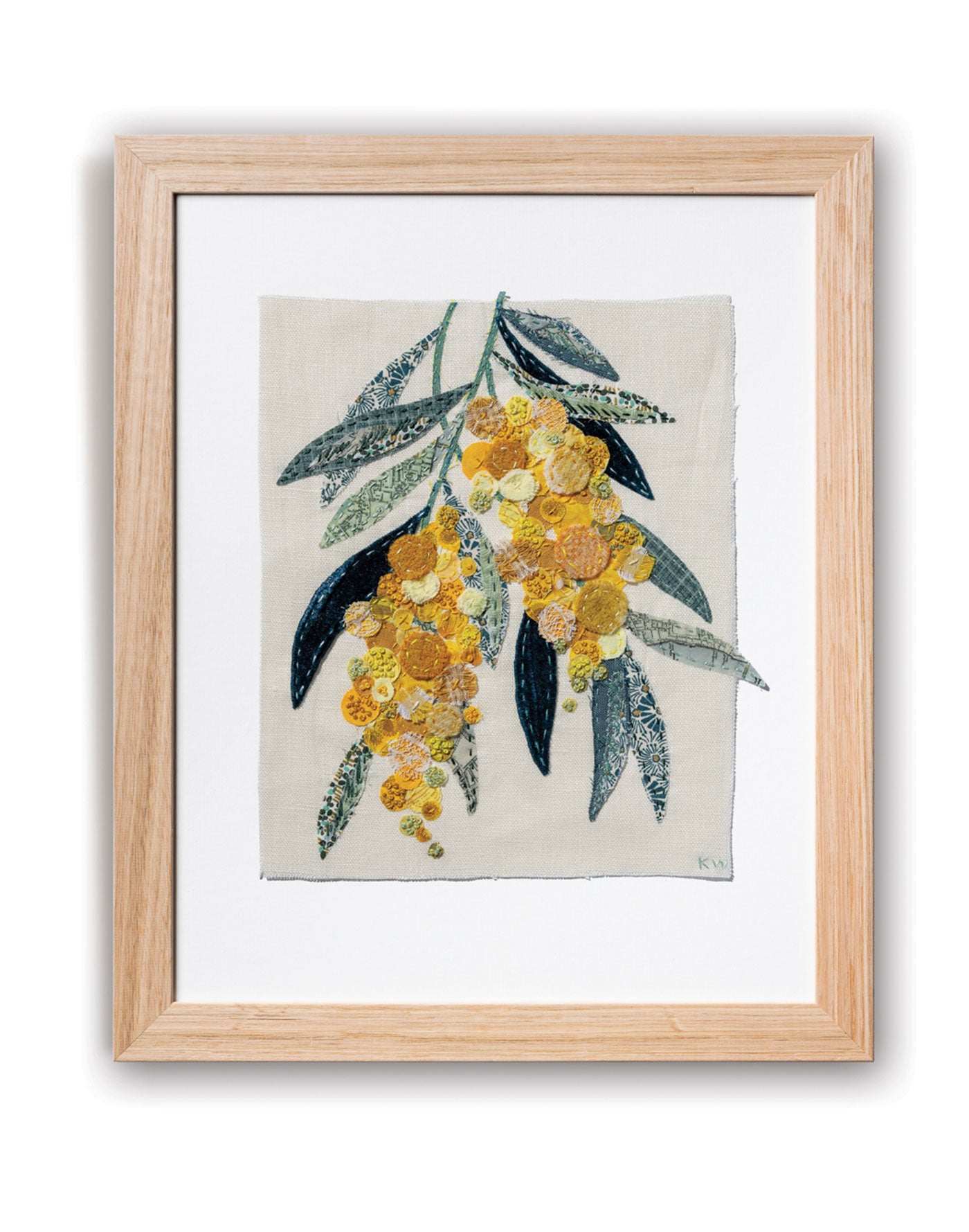 Wattle Glow Slow-Stitch