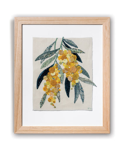 Wattle Glow Slow-Stitch