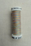 Metallic - Fine braided #4 - Color #0037 (Mixed Pastel)