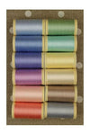 Assortment of Cotton Sewing threads (Pastels)