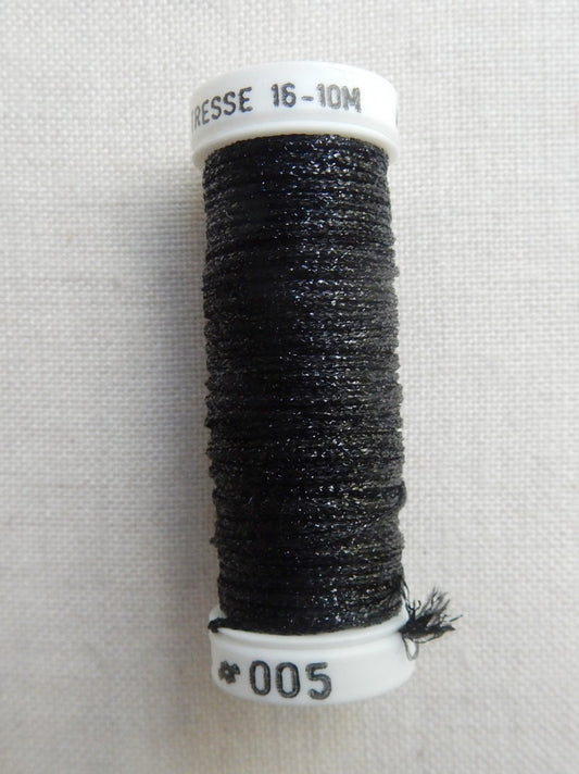 Metallic - Large Braided #16 - #5 (Black)