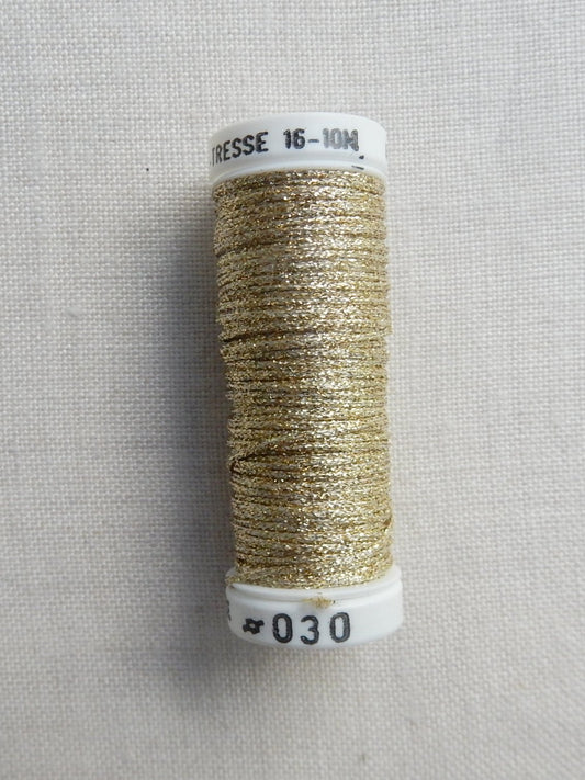 Metallic - Large Braided #16 - #30 (Light Gold)