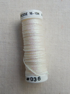 Metallic - Large braided #16 - Color #0036 (Pearl)