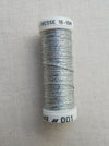 Metallic - Large braided #16 - Color #0001 (Silver)