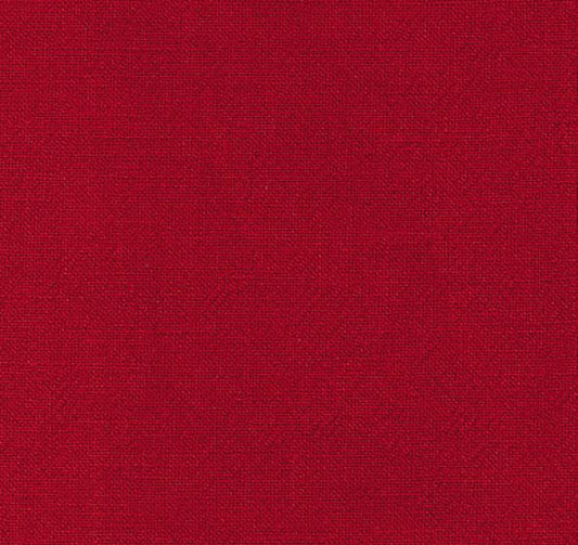 Azumino  hand dyed cotton - red