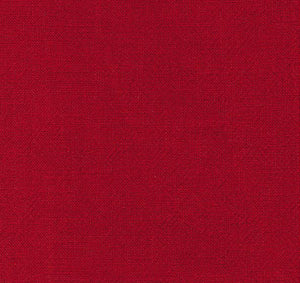 Azumino  hand dyed cotton - red