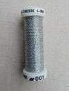 Metallic - Fine braided #4 - Color #0001 (Silver)