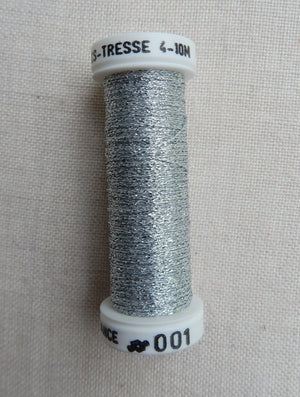 Metallic - Fine Braided #4 - #1 (Silver)