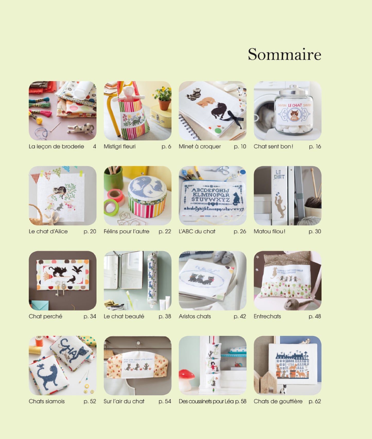 Cats Cross Stitch - Book