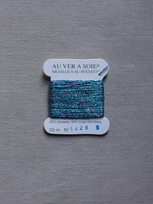 Metallic - #8 - #1229 (Turquoise/ Purple)