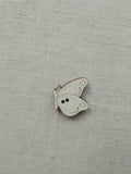 Alighting Butterfly Button