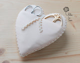 Heart in Love Kit - white camellia