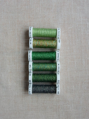 Metallic Thread Set - Forest