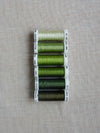Au Ver A Soie - Ovale Silk Green