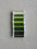 Au Ver A Soie - Ovale Silk Green