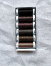Metallic Thread Set - Chocolate