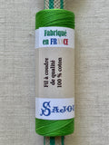 "Pays Basque" - Green SAJOU Sewing Cotton Thread Large Reel (360m)