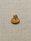 Natural Pumpkin Button