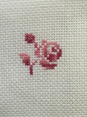 Linen Aida, soft white