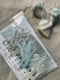 Velvet Acorn  Ornament Set Kit - Snowy Mix